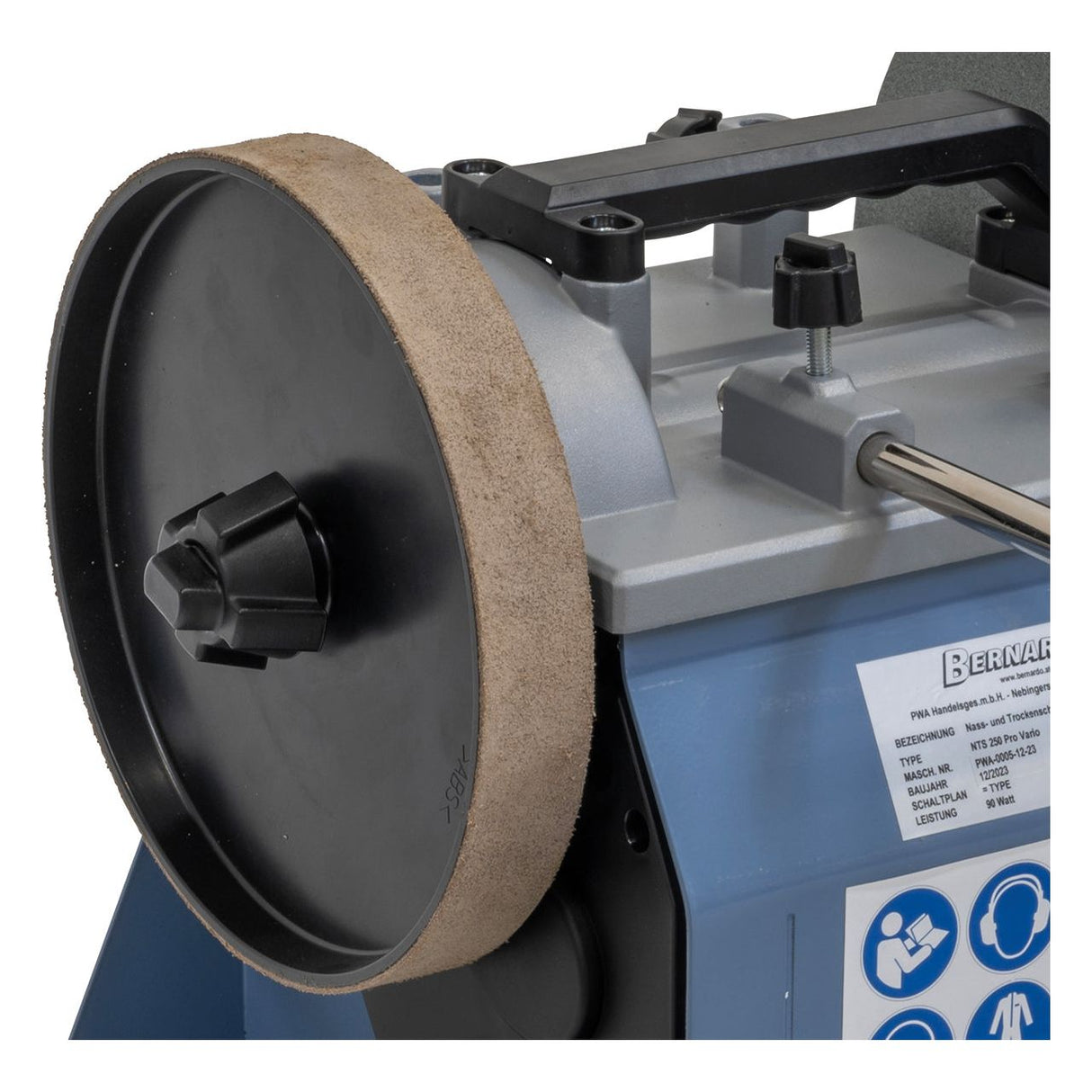 BERNARDO Nass- und Trockenschleifmaschine – Modell NTS 250 Pro Vario