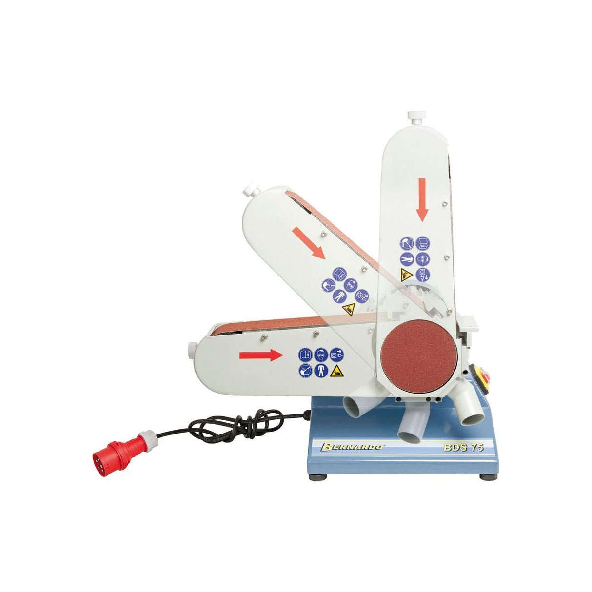 BERNARDO Bandschleifmaschine – Modell BDS 75