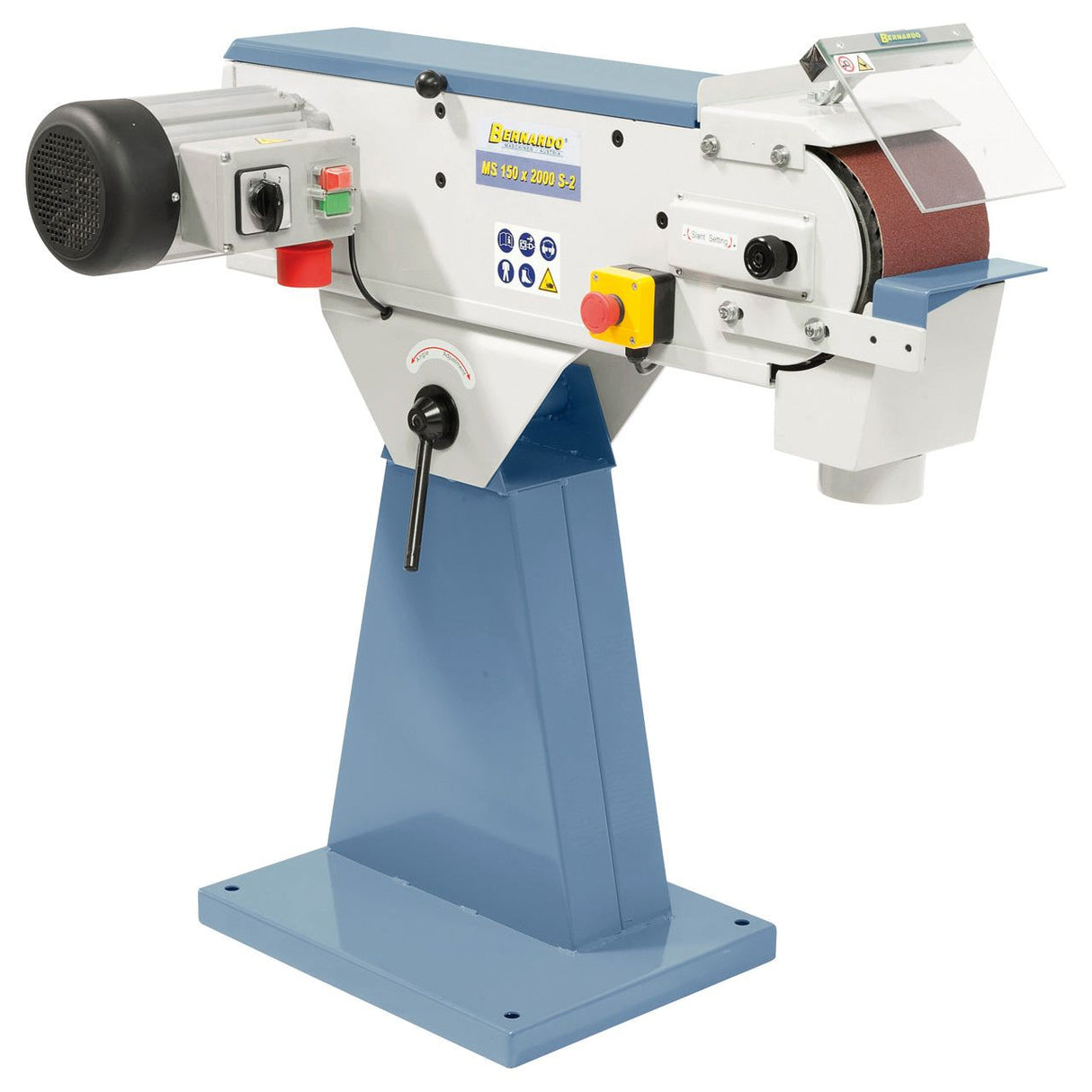 BERNARDO Bandschleifmaschine – Modell MS 150 x 2000 S-2 / 400 V