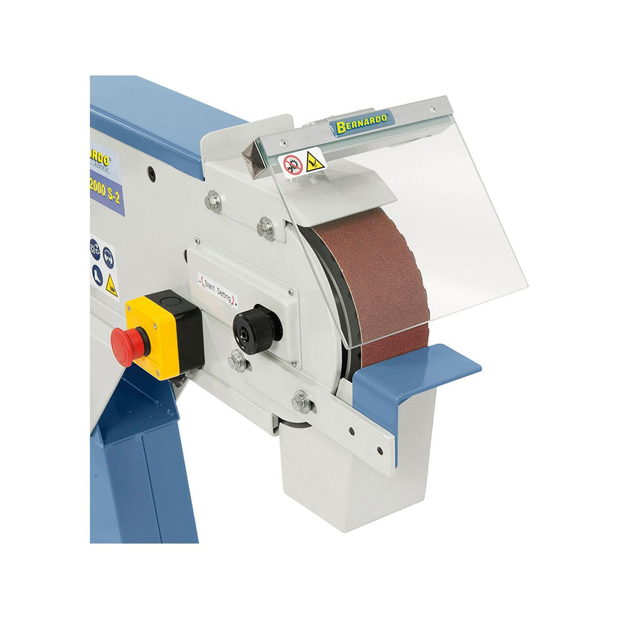 BERNARDO Bandschleifmaschine – Modell MS 150 x 2000 S-2 / 400 V