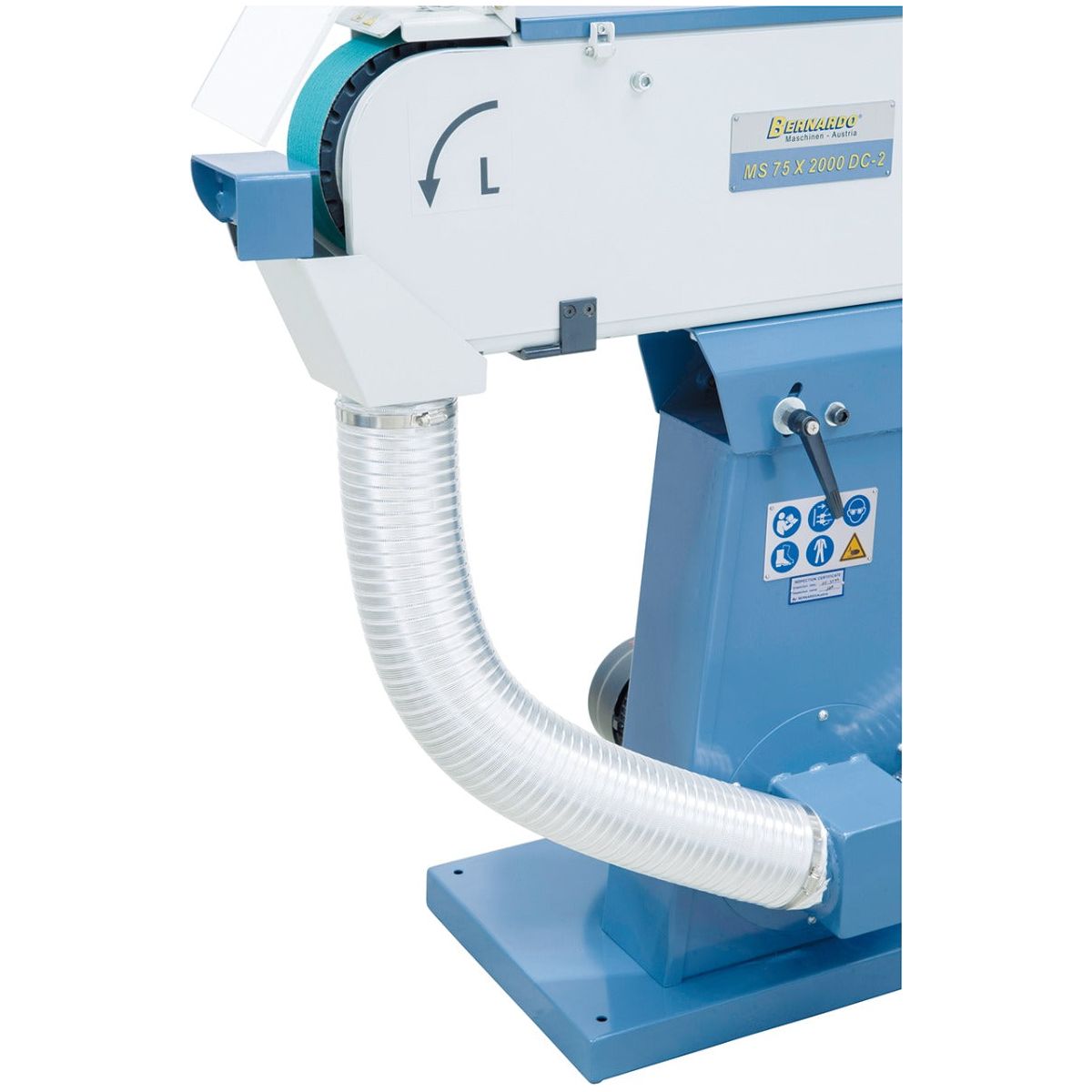 BERNARDO Bandschleifmaschine – Modell MS 75 x 2000 DC-2 / 400 V