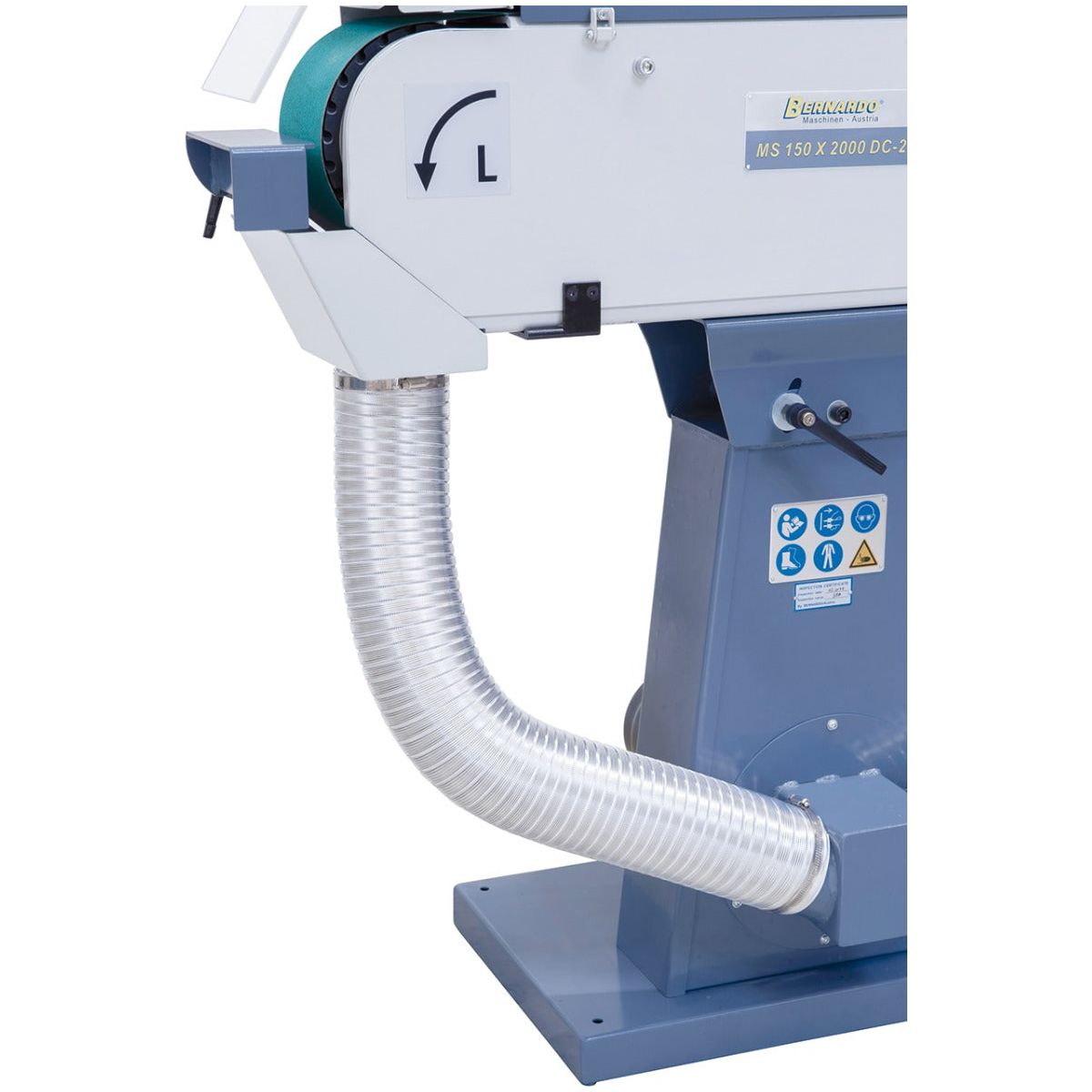 BERNARDO Bandschleifmaschine – Modell MS 150 x 2000 DC-2 / 400 V