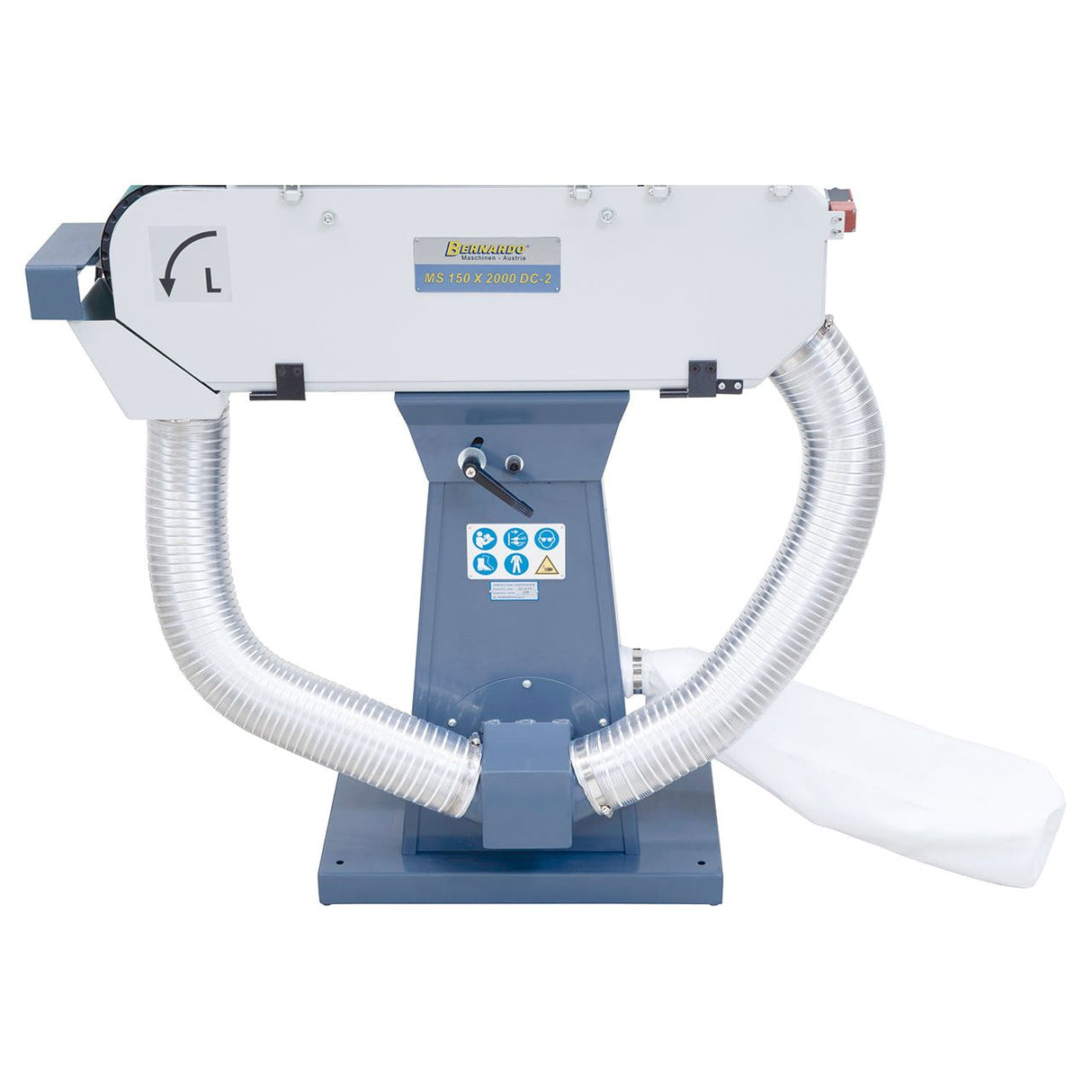 BERNARDO Bandschleifmaschine – Modell MS 150 x 2000 DC-2 / 400 V