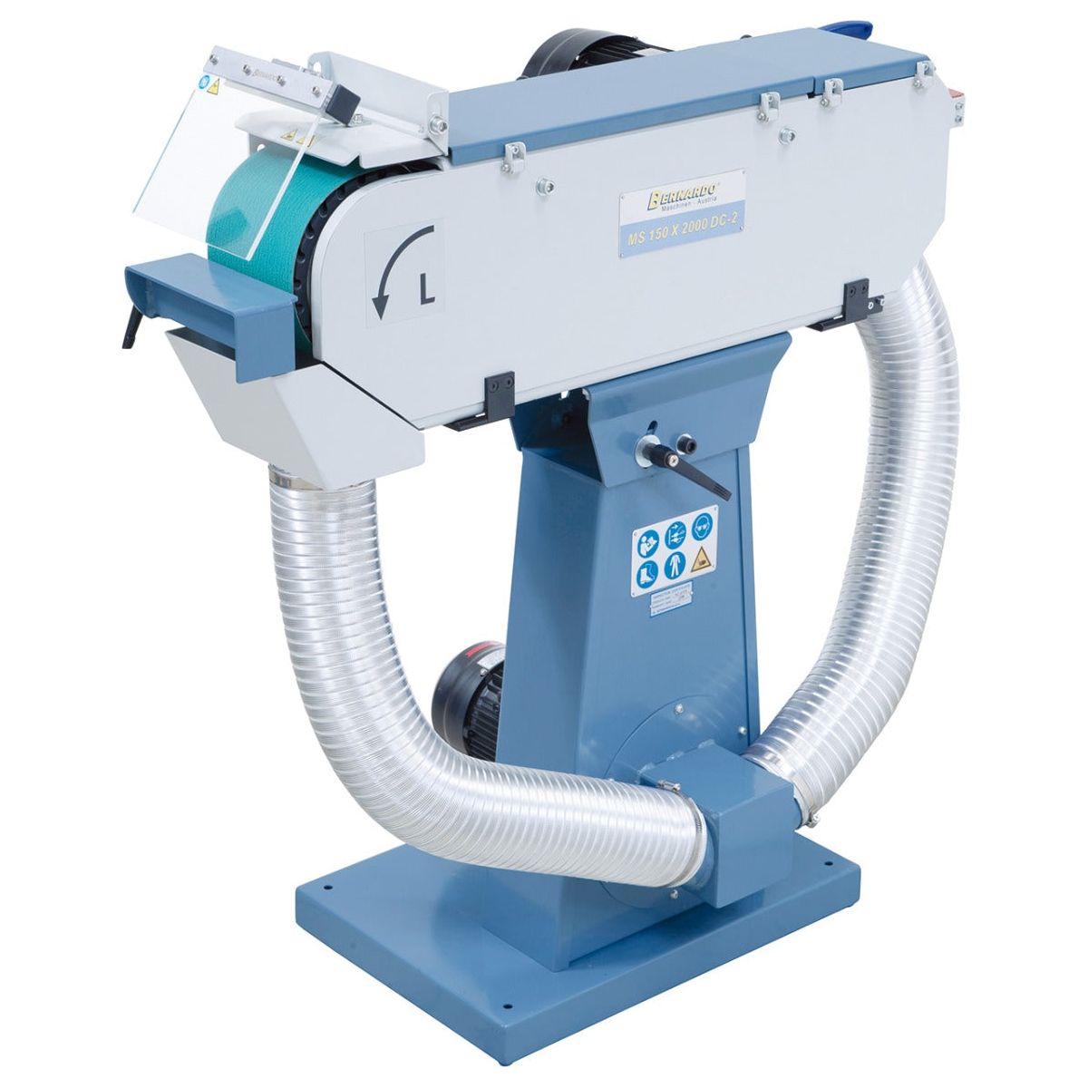 BERNARDO Bandschleifmaschine – Modell MS 150 x 2000 DC-2 / 400 V