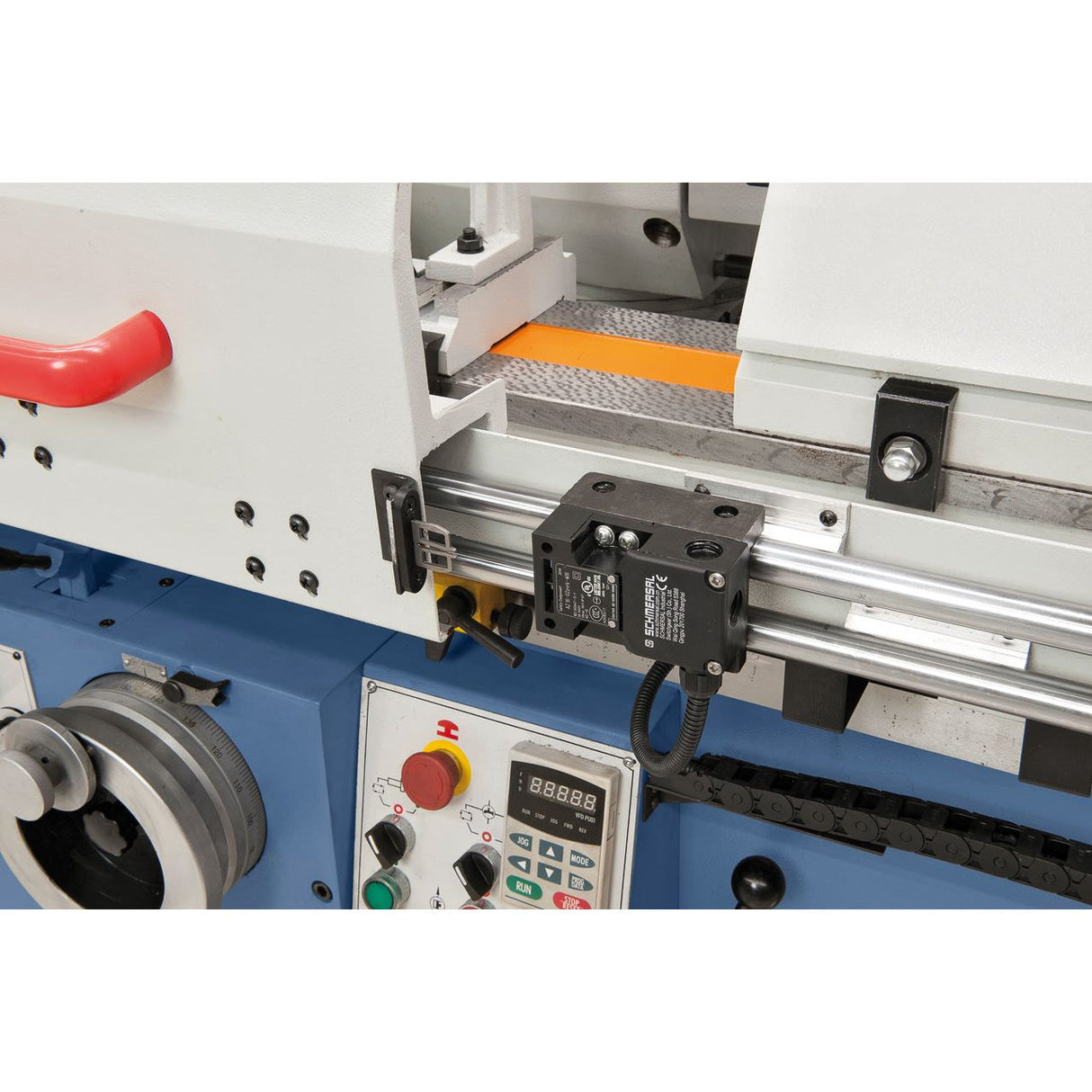 BERNARDO Universal-Rundschleifmaschine – Modell URS 800 N inkl. 2-Achs-Digitalanzeige ES-12 H