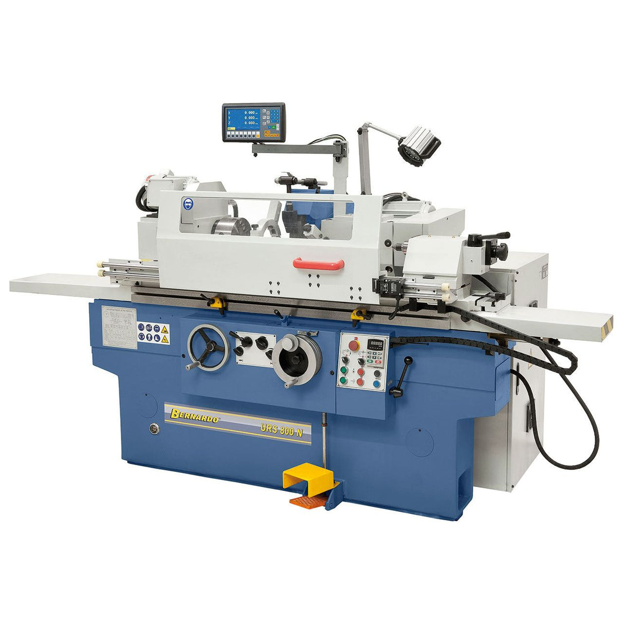 BERNARDO Universal-Rundschleifmaschine – Modell URS 800 N inkl. 2-Achs-Digitalanzeige ES-12 H