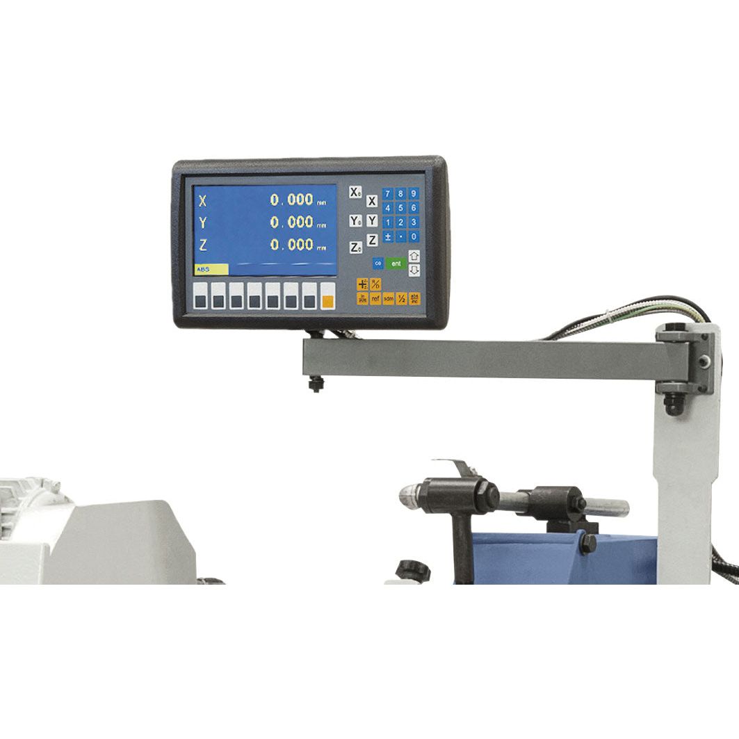 BERNARDO Universal-Rundschleifmaschine – Modell URS 800 N inkl. 2-Achs-Digitalanzeige ES-12 H