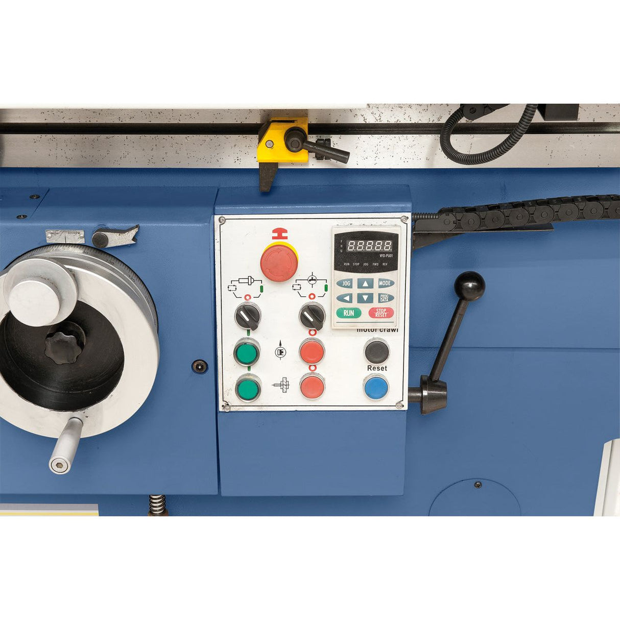 BERNARDO Universal-Rundschleifmaschine – Modell URS 800 N inkl. 2-Achs-Digitalanzeige ES-12 H