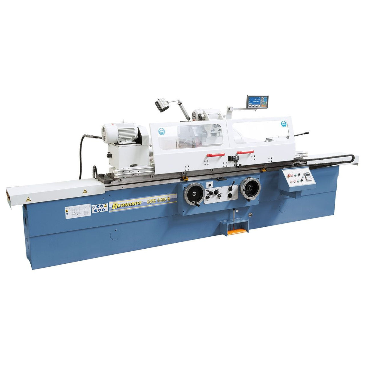 BERNARDO Universal-Rundschleifmaschine – Modell URS 1500 N inkl. 2-Achs-Digitalanzeige ES-12 H