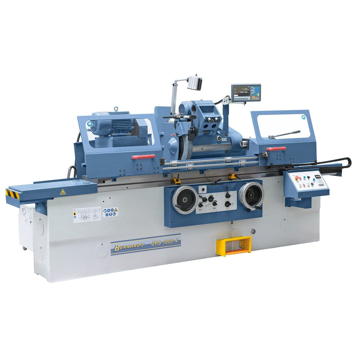 BERNARDO Universal-Rundschleifmaschine – Modell URS 1000 N inkl. 2-Achs-Digitalanzeige ES-12 H
