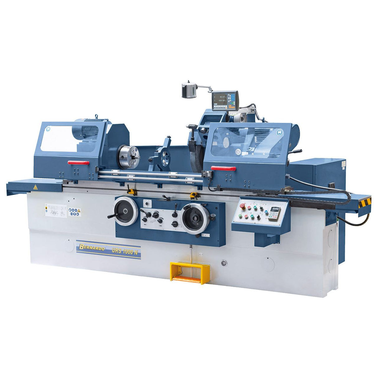 BERNARDO Universal-Rundschleifmaschine – Modell URS 1000 N inkl. 2-Achs-Digitalanzeige ES-12 H