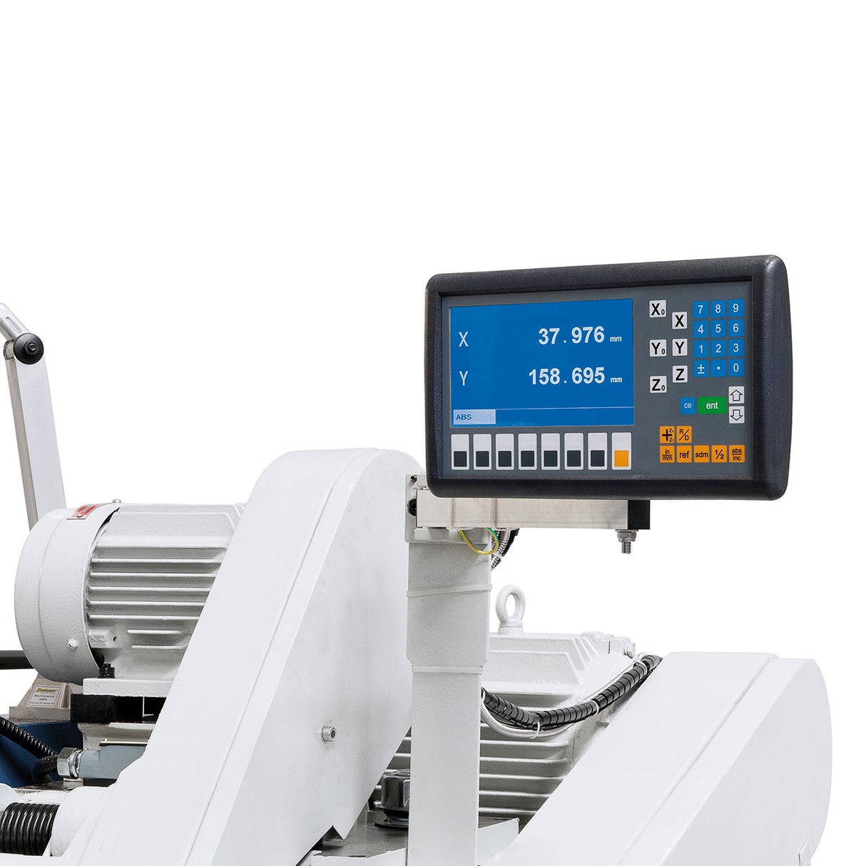BERNARDO Universal-Rundschleifmaschine – Modell URS 1500 N inkl. 2-Achs-Digitalanzeige ES-12 H