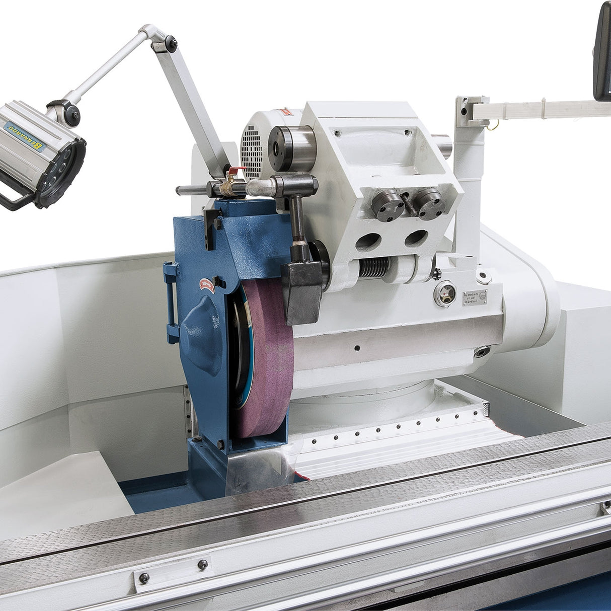 BERNARDO Universal-Rundschleifmaschine – Modell URS 1500 N inkl. 2-Achs-Digitalanzeige ES-12 H