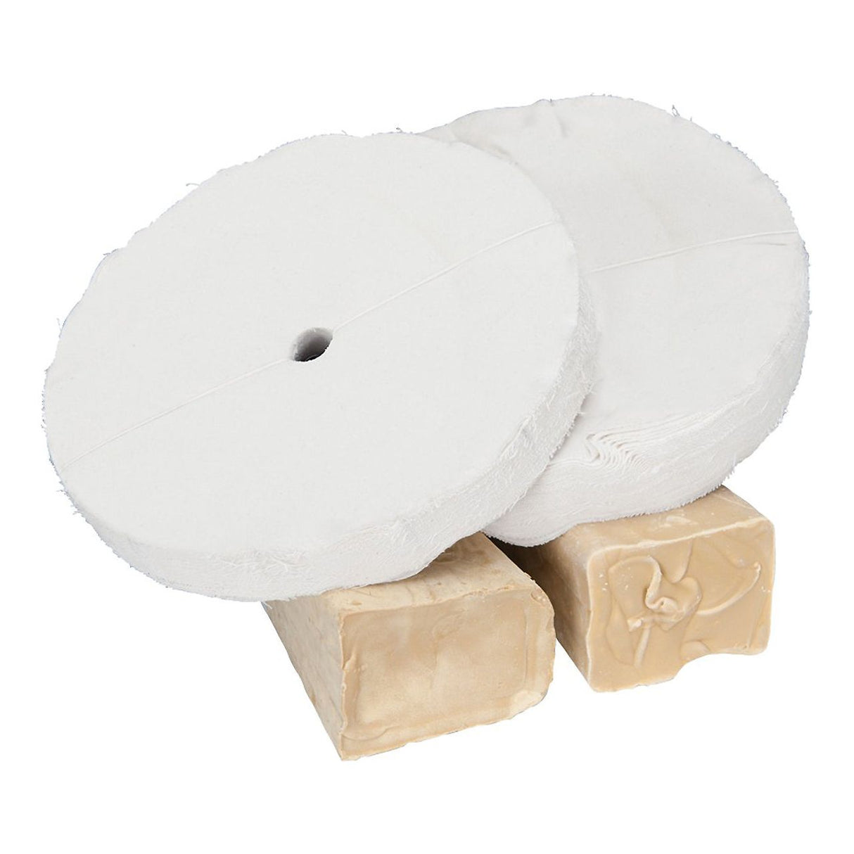 BERNARDO Poliersets – Modell Polierset für Kunststoff Ø 250 x 25 mm, Ø 20 mm, 4-tlg.