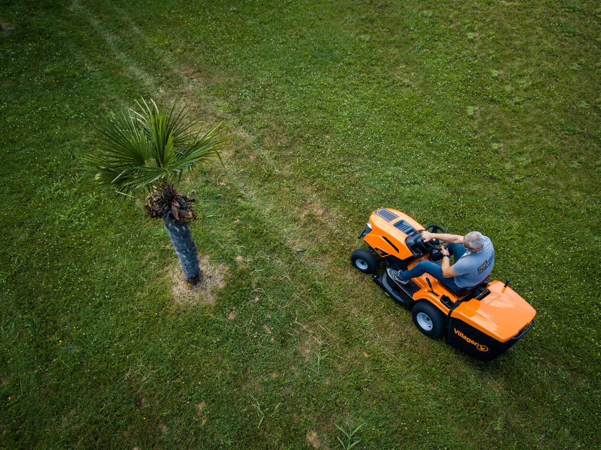 Villager VT 848 - Rasentraktor mit 84 cm Schnittbreite, Loncin-Motor & 200 l Fangkorb - VI-074737