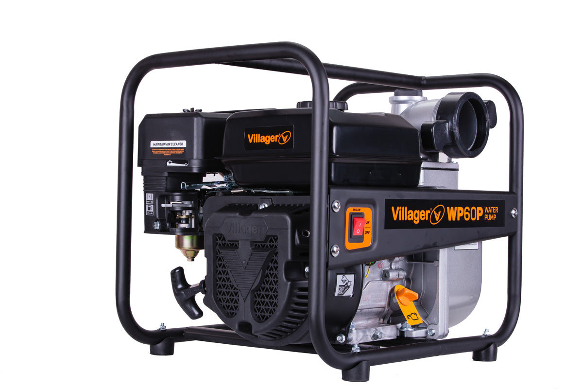 Villager WP 60 P - 3" Motorpumpe mit 60 m³/h & 212 cm³ Villager Motor - VI-051439