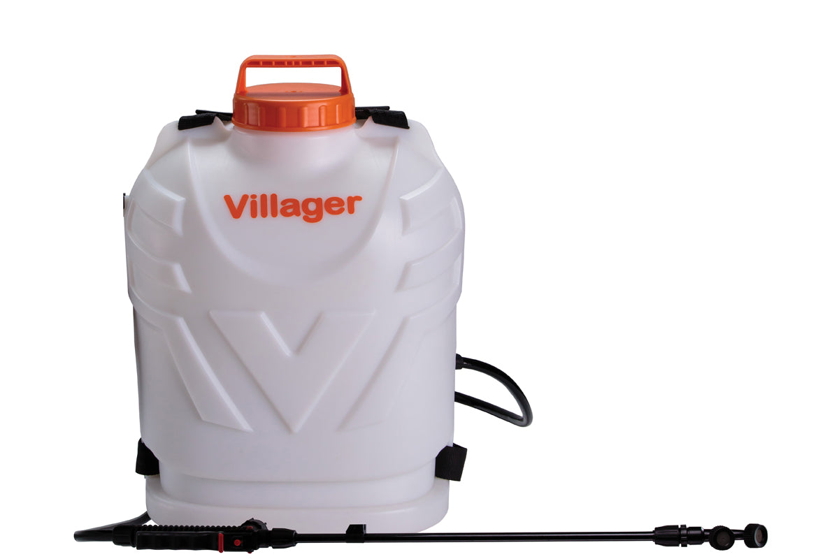 Villager VBS 16 LI Akku Rückenspritze - Akku-Drucksprüher 16 l mit 12 V / 8 Ah & Teleskoplanze - VI-051572