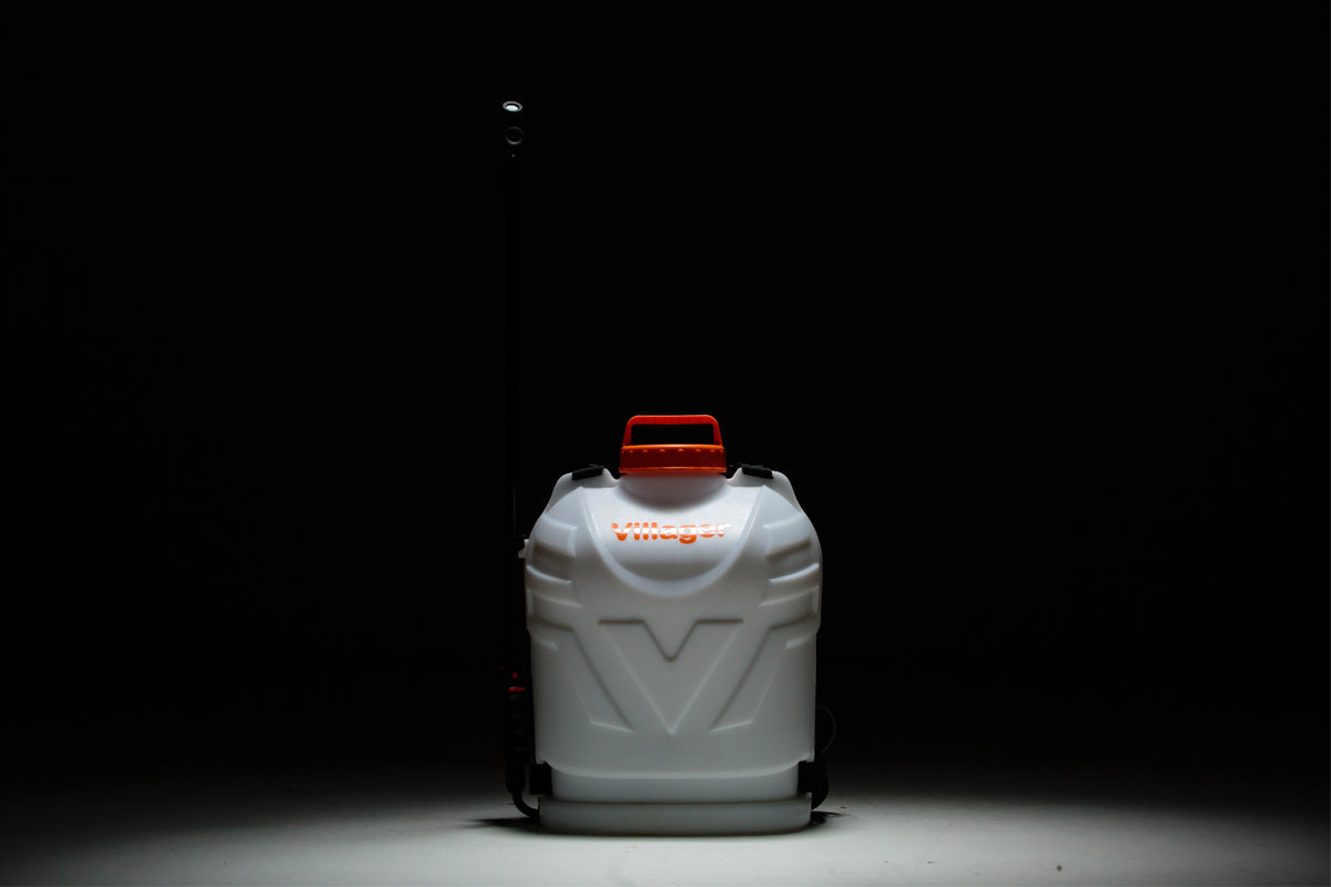 Villager VBS 16 LI Akku Rückenspritze - Akku-Drucksprüher 16 l mit 12 V / 8 Ah & Teleskoplanze - VI-051572