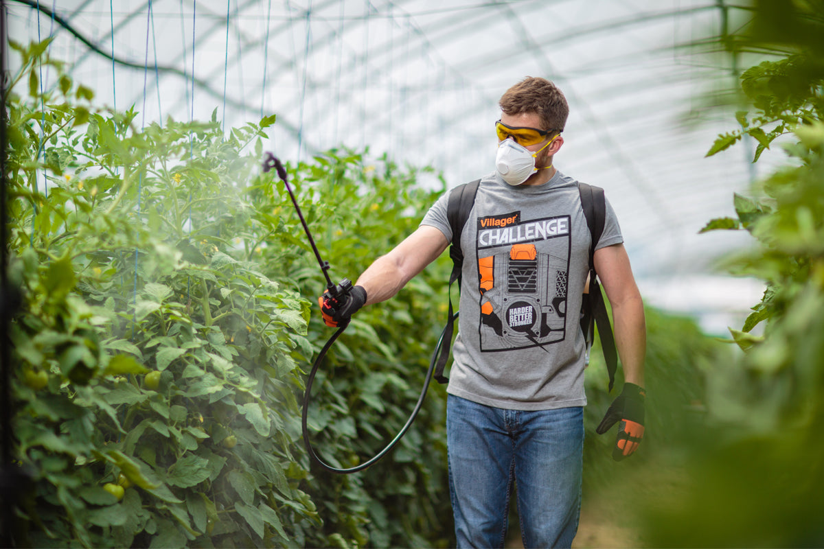 Villager VBS 16 LI Akku Rückenspritze - Akku-Drucksprüher 16 l mit 12 V / 8 Ah & Teleskoplanze - VI-051572