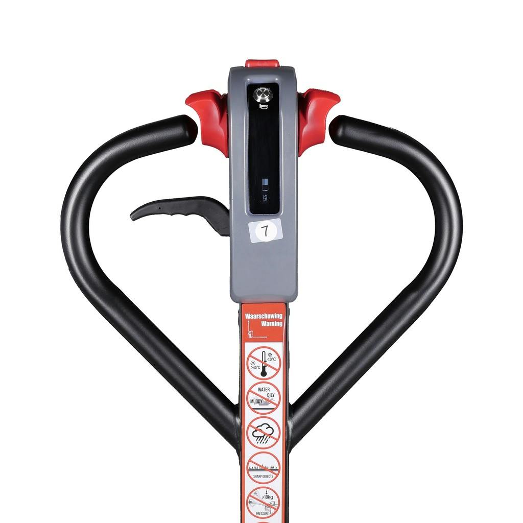 MAMMUTH Semi-Elektro Hubwagen, Palettenhubwagen mit elektrischen Fahrantrieb 2000kg 115cm - Elektro Gabelhubwagen - PT20SE