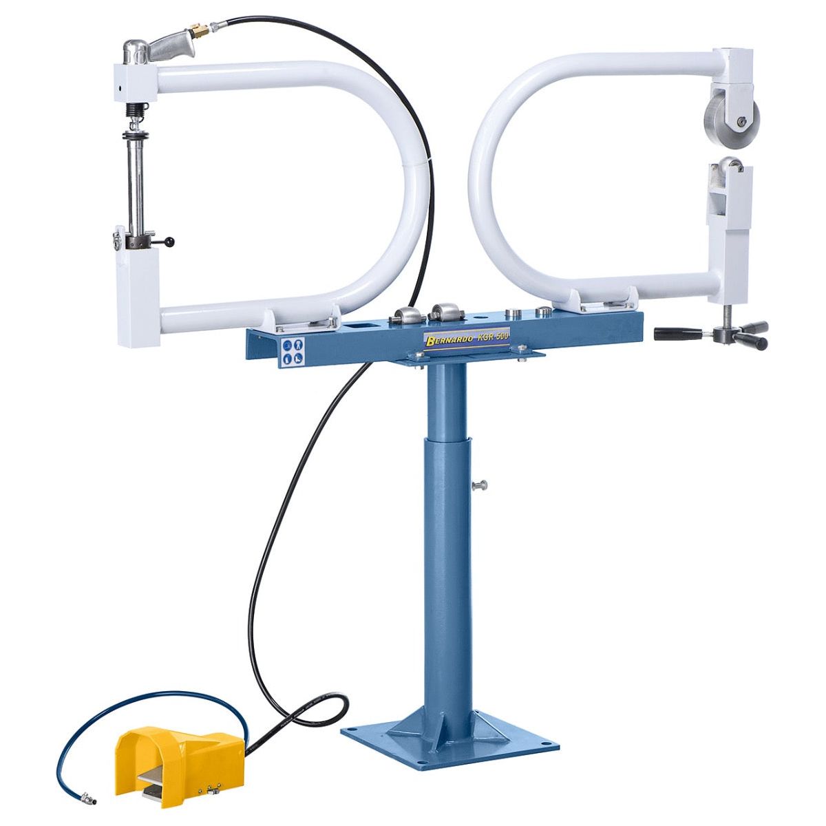 BERNARDO Kombinierter Glätthammer und Rollenstreckmaschine – Modell KGR 500