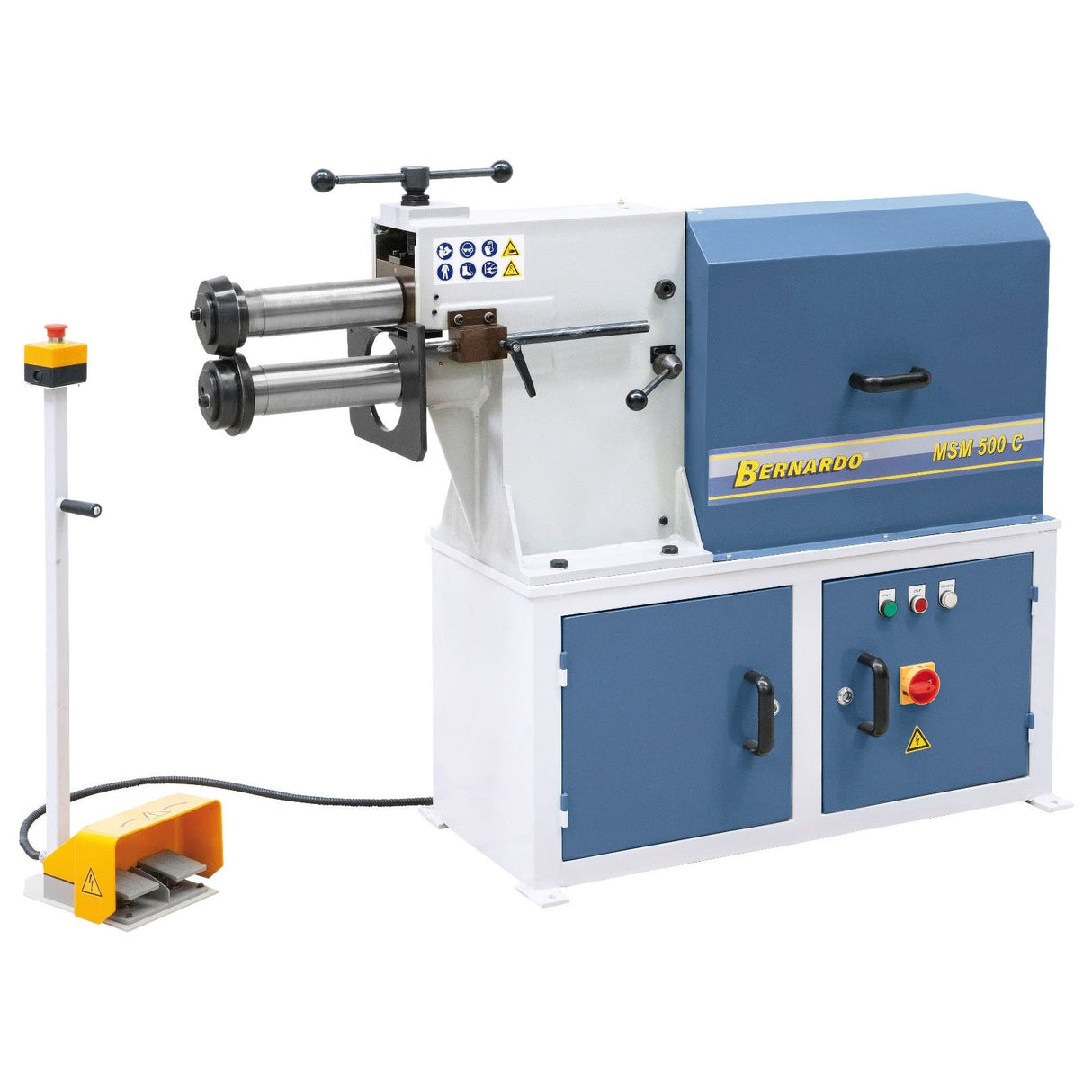 BERNARDO Motorische Sickenmaschine – Modell MSM 500 C