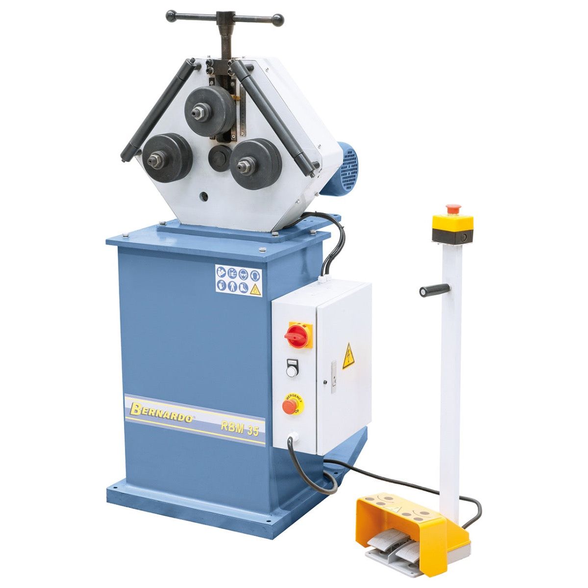 BERNARDO Motorische Ringbiegemaschine – Modell RBM 35