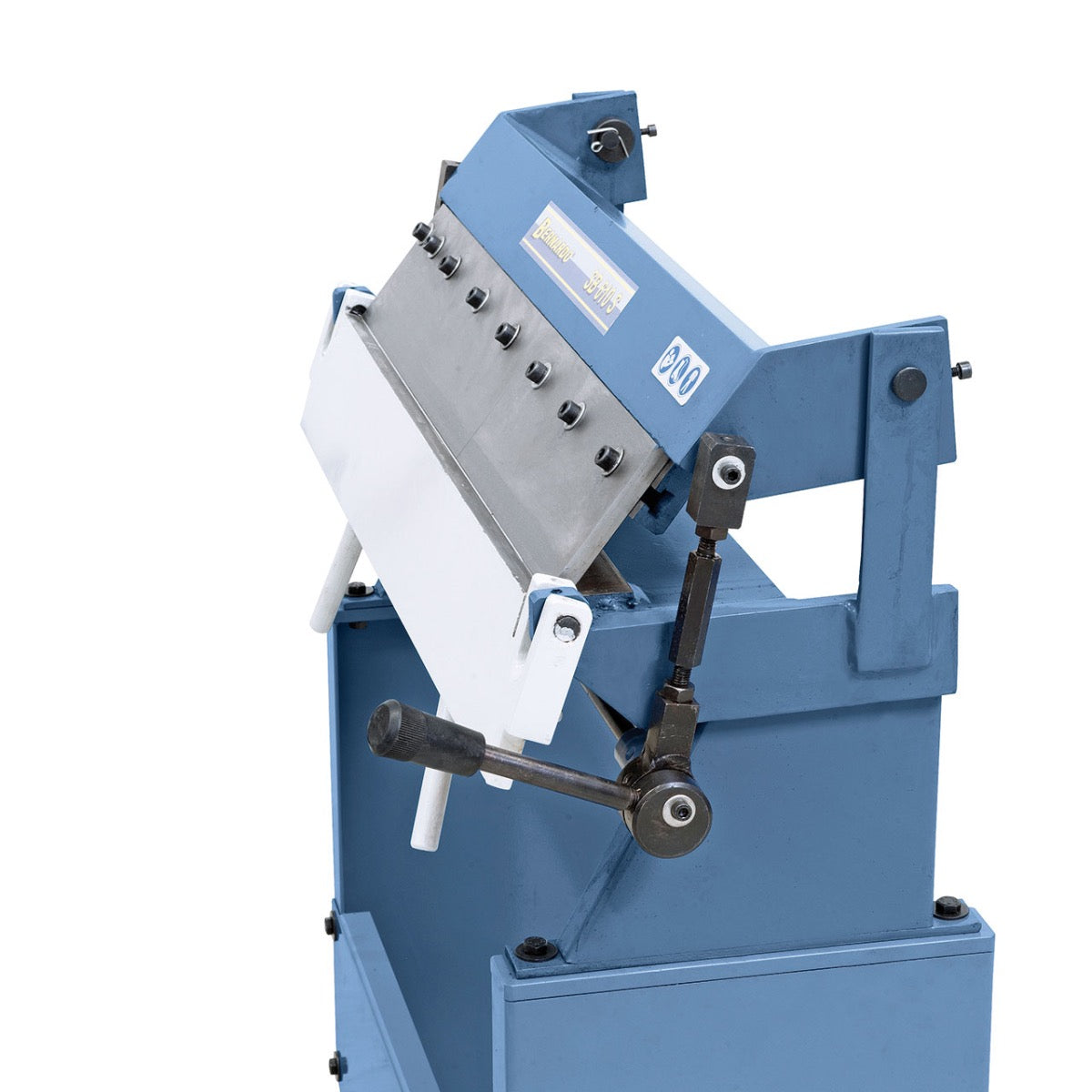 BERNARDO Schwenkbiegemaschine mit segmentierter Oberwange – Modell SB 610 S