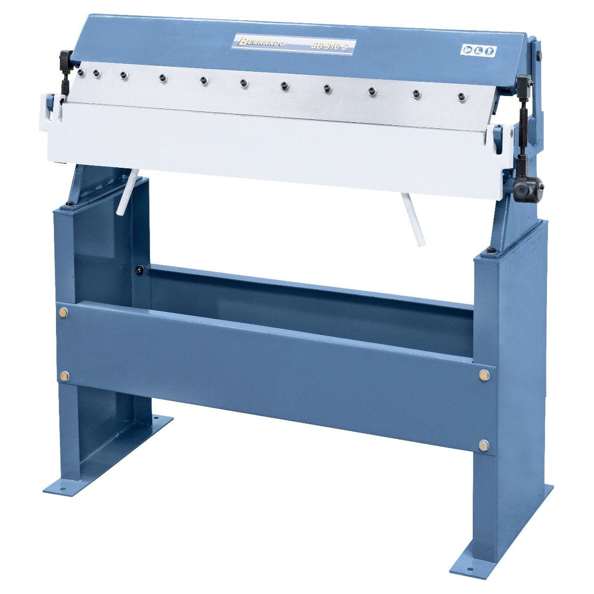 BERNARDO Schwenkbiegemaschine mit segmentierter Oberwange – Modell SB 915 S