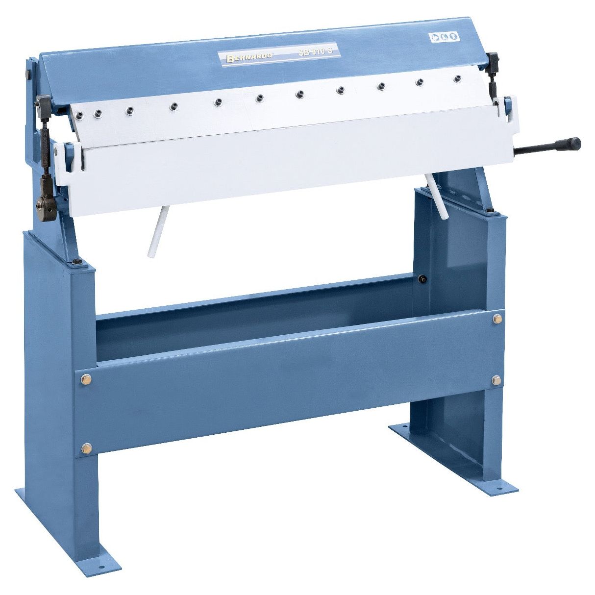 BERNARDO Schwenkbiegemaschine mit segmentierter Oberwange – Modell SB 915 S