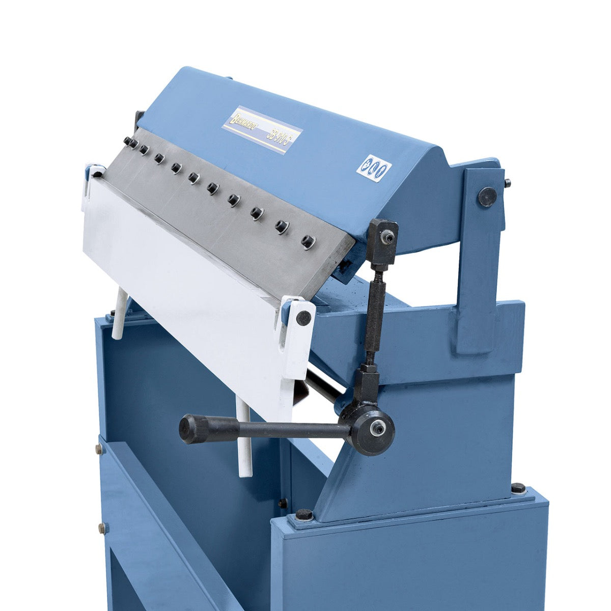 BERNARDO Schwenkbiegemaschine mit segmentierter Oberwange – Modell SB 915 S