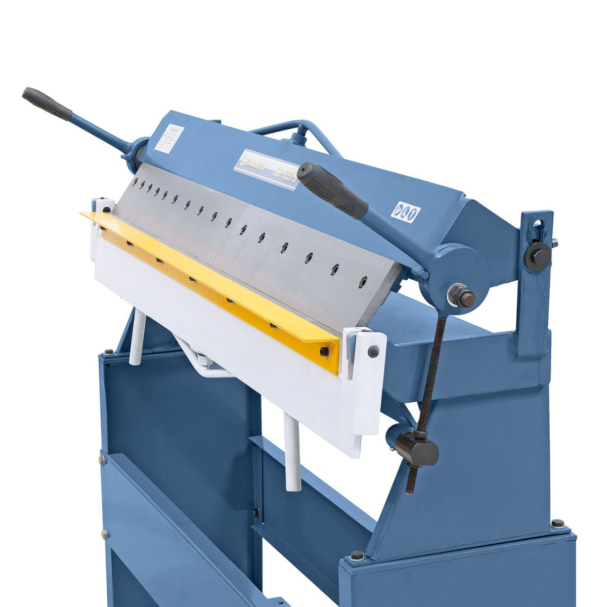 BERNARDO Schwenkbiegemaschine mit segmentierter Oberwange – Modell SB 1220 S