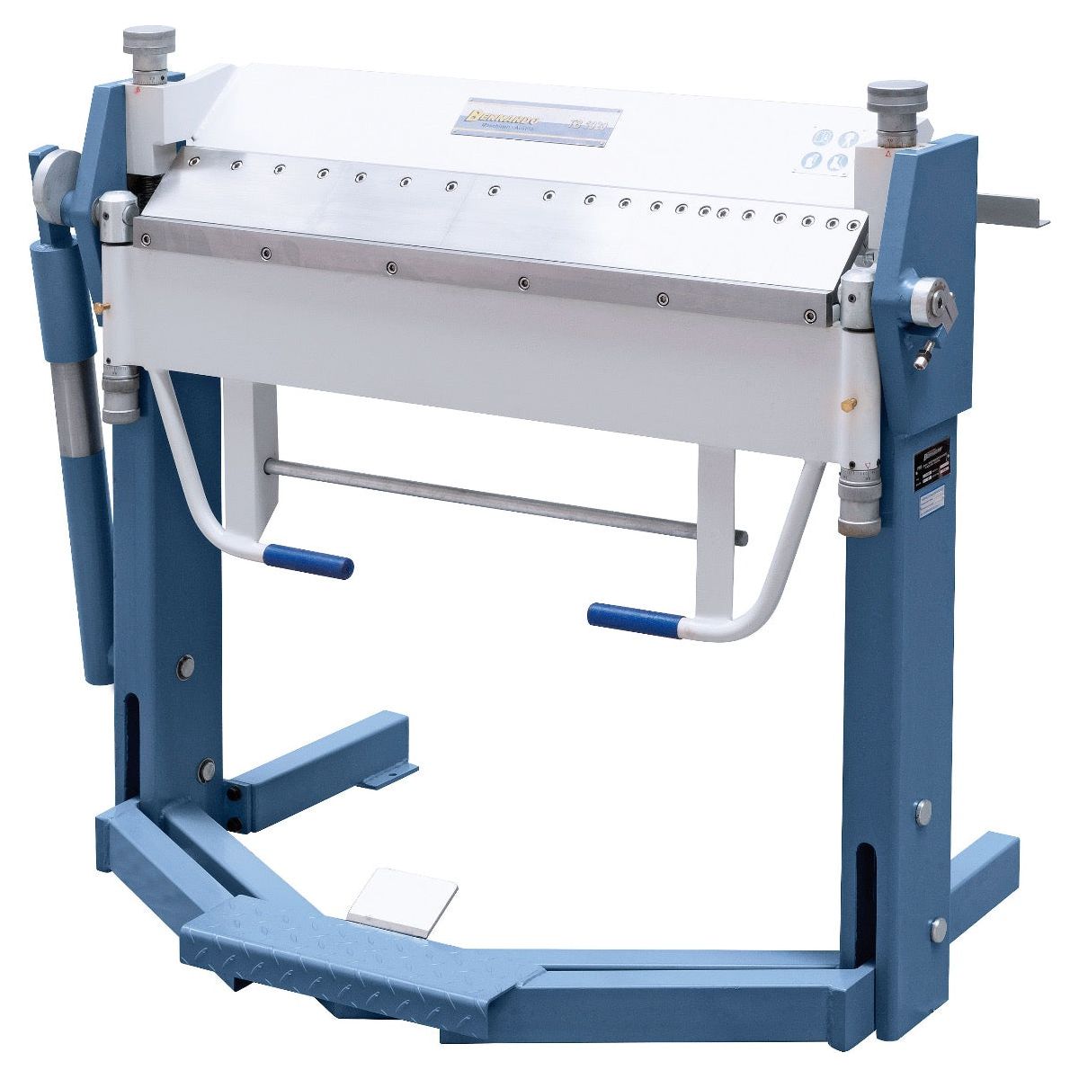 BERNARDO Schwenkbiegemaschine mit segmentierter Oberwange – Modell TB 1020