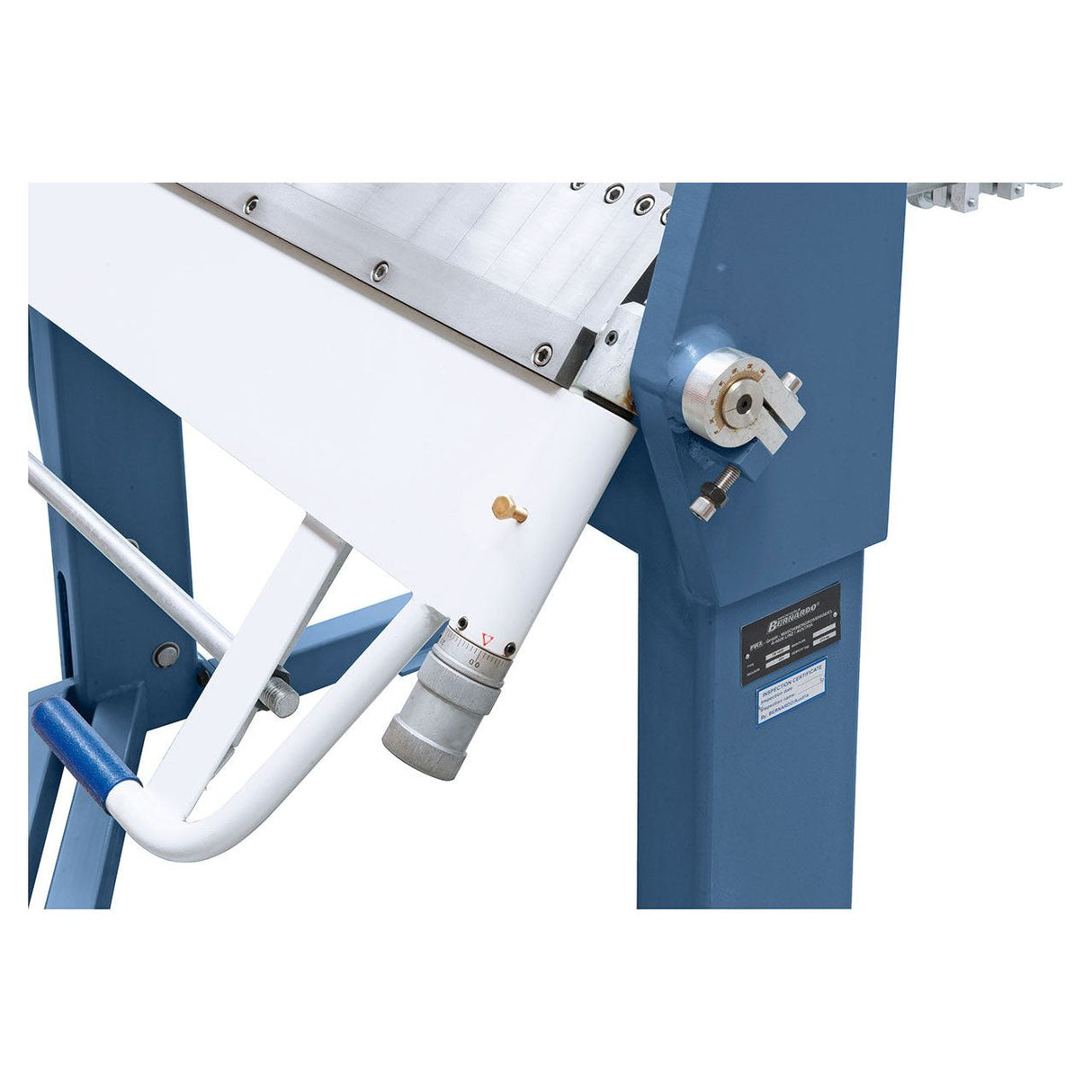 BERNARDO Schwenkbiegemaschine mit segmentierter Oberwange – Modell TB 1270