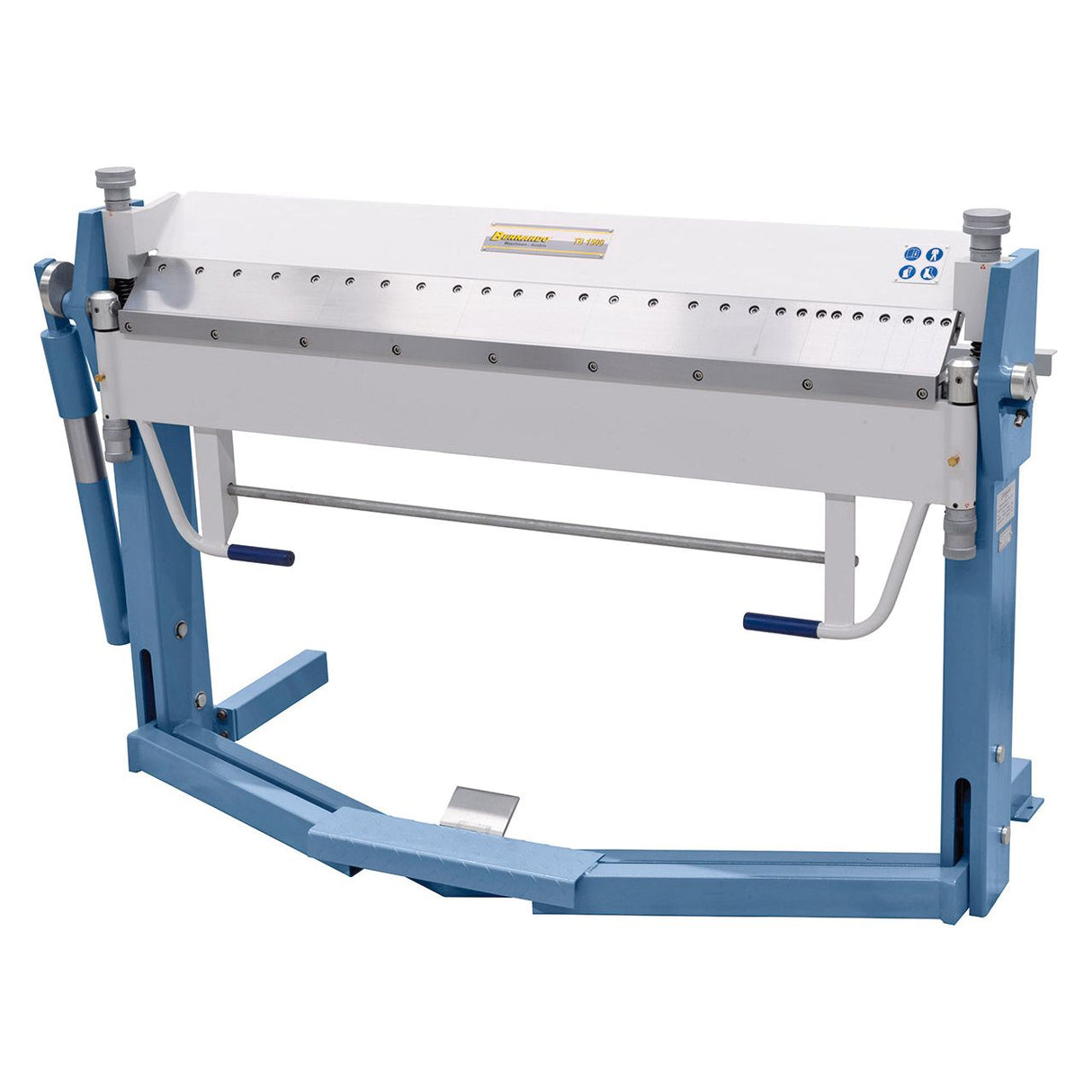 BERNARDO Schwenkbiegemaschine mit segmentierter Oberwange – Modell TB 1500