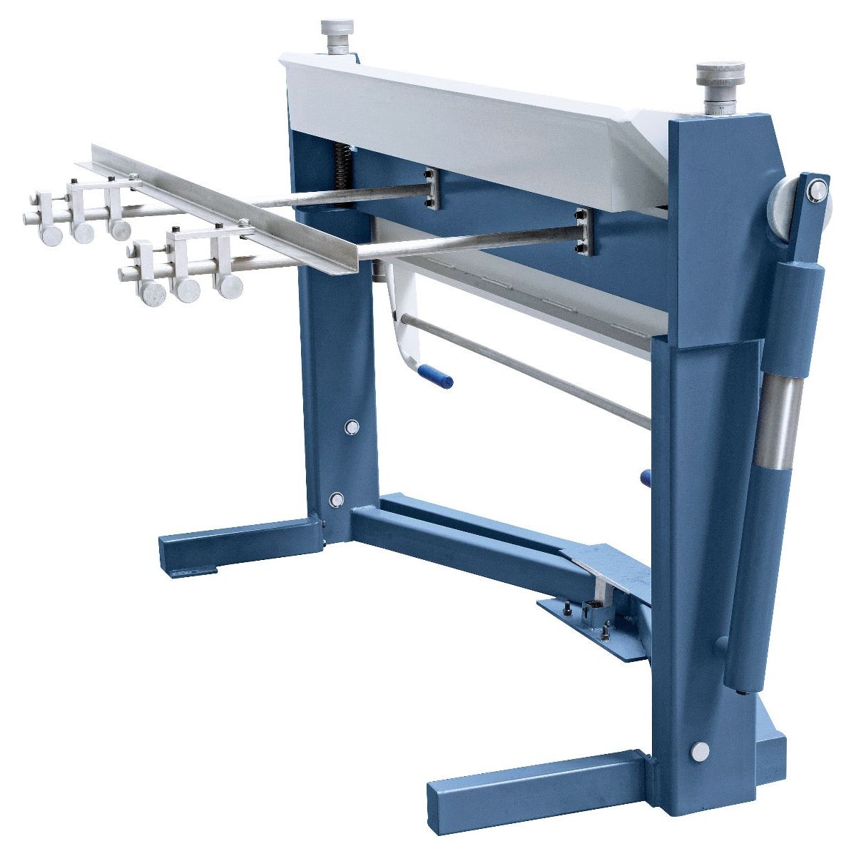 BERNARDO Schwenkbiegemaschine mit segm. Ober- und Unterwange – Modell TBS 1500