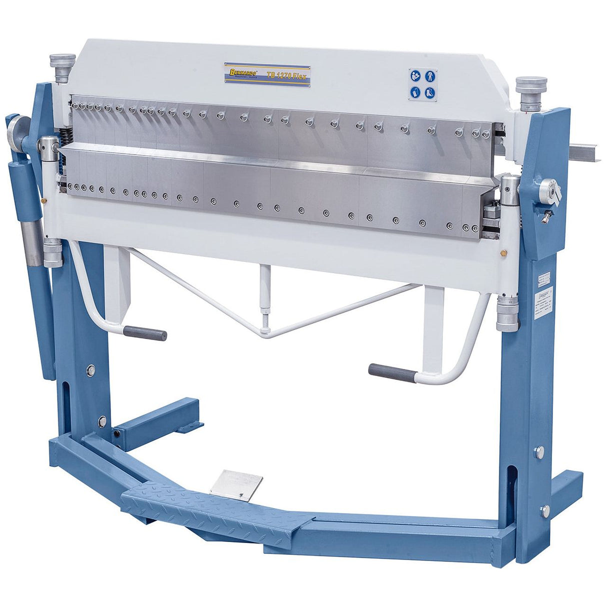 BERNARDO Schwenkbiegemaschine mit segm. Ober-,Unter- und Biegewange – Modell TB 1270 Flex