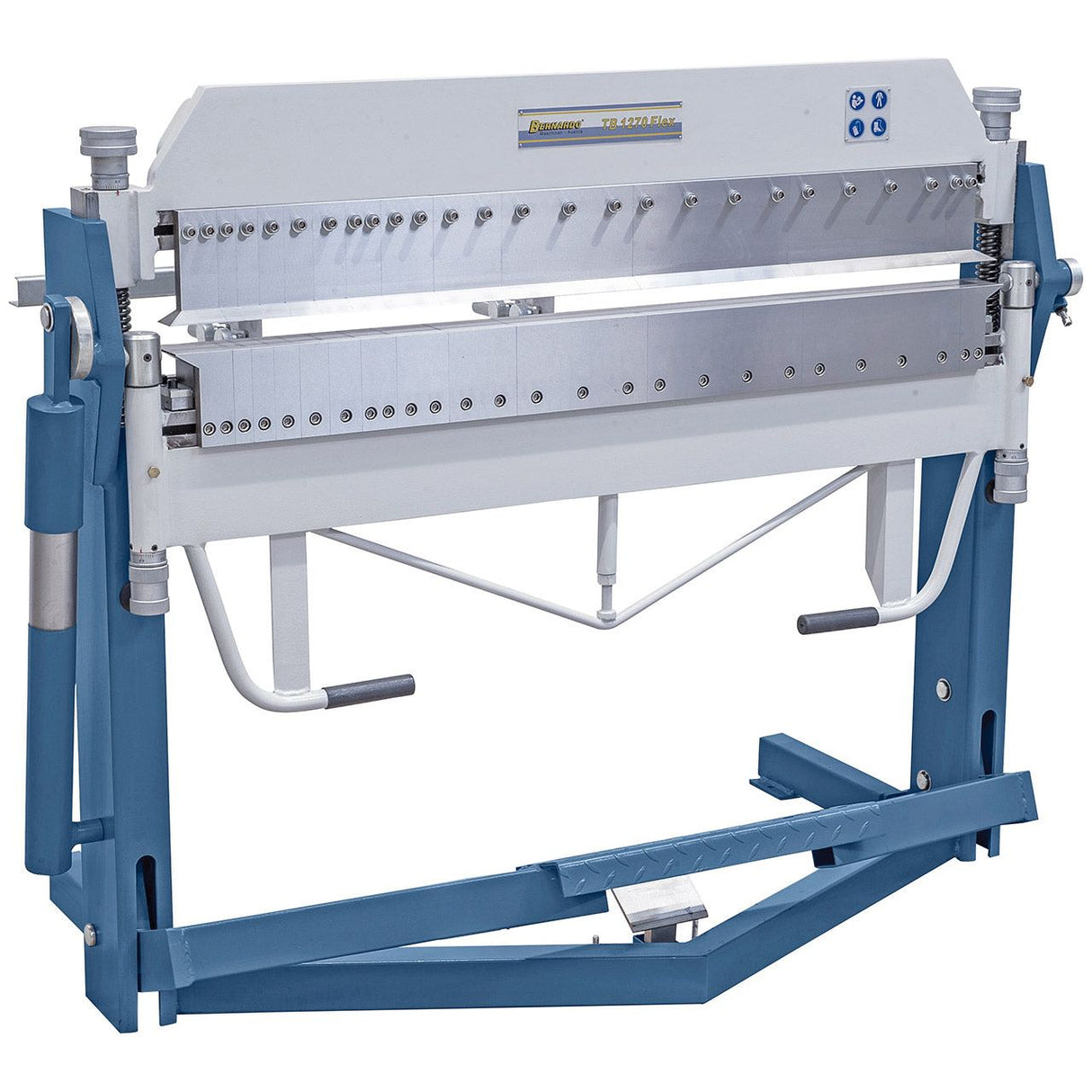 BERNARDO Schwenkbiegemaschine mit segm. Ober-,Unter- und Biegewange – Modell TB 1270 Flex
