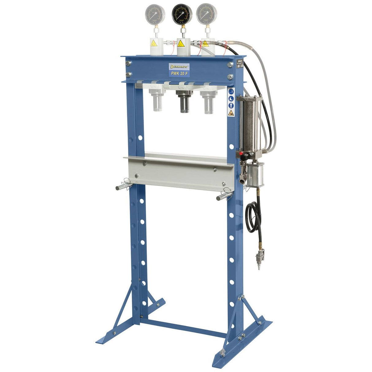 BERNARDO Pneumatische Werkstattpresse – Modell PWK 20 F