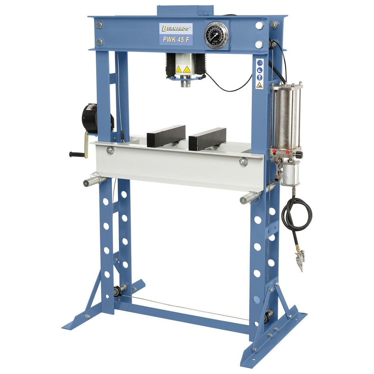 BERNARDO Pneumatische Werkstattpresse – Modell PWK 45 F