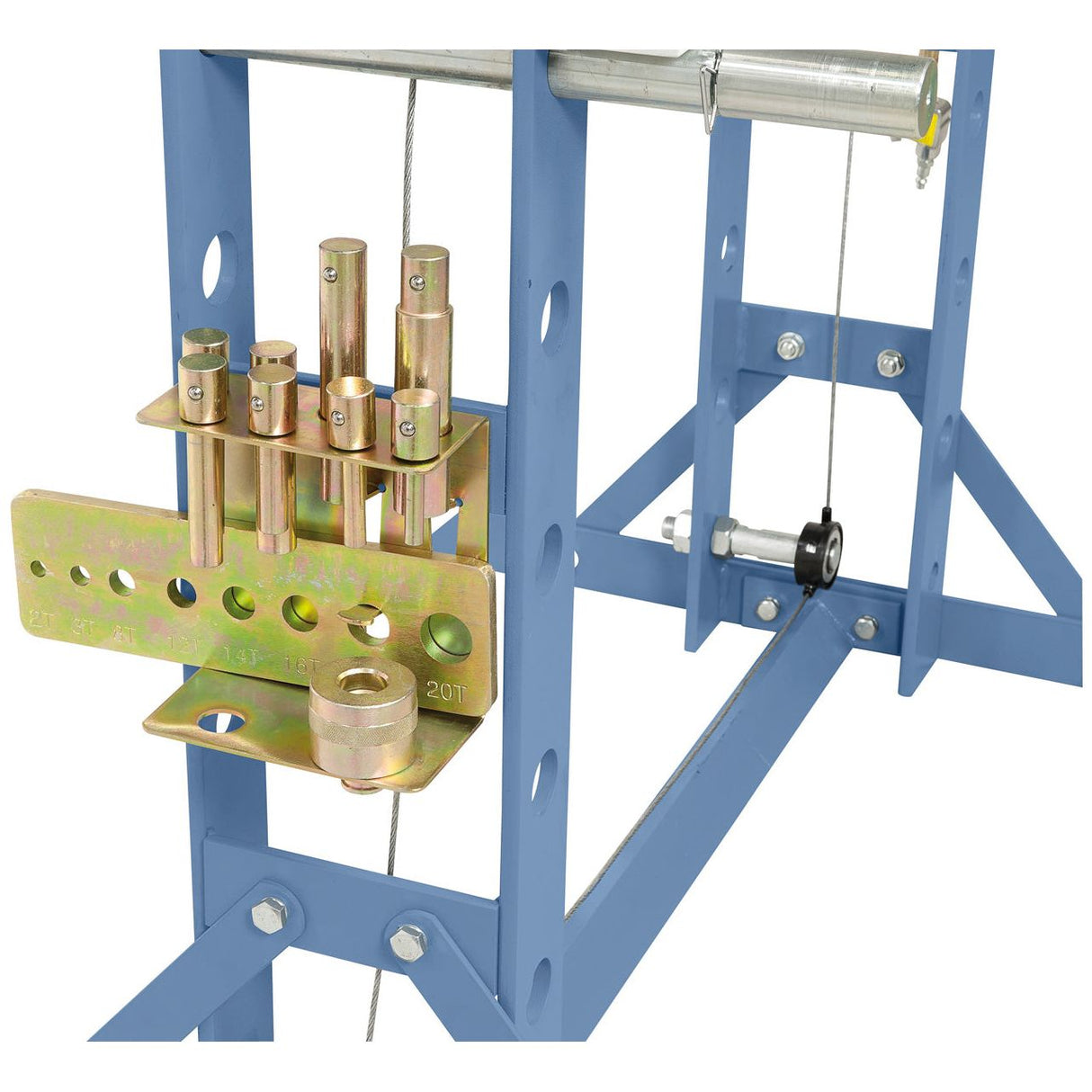 BERNARDO Pneumatische Werkstattpresse – Modell PWK 45 F