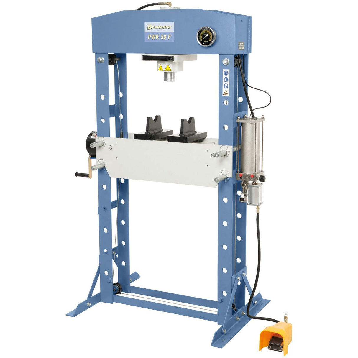 BERNARDO Pneumatische Werkstattpresse – Modell PWK 50 F