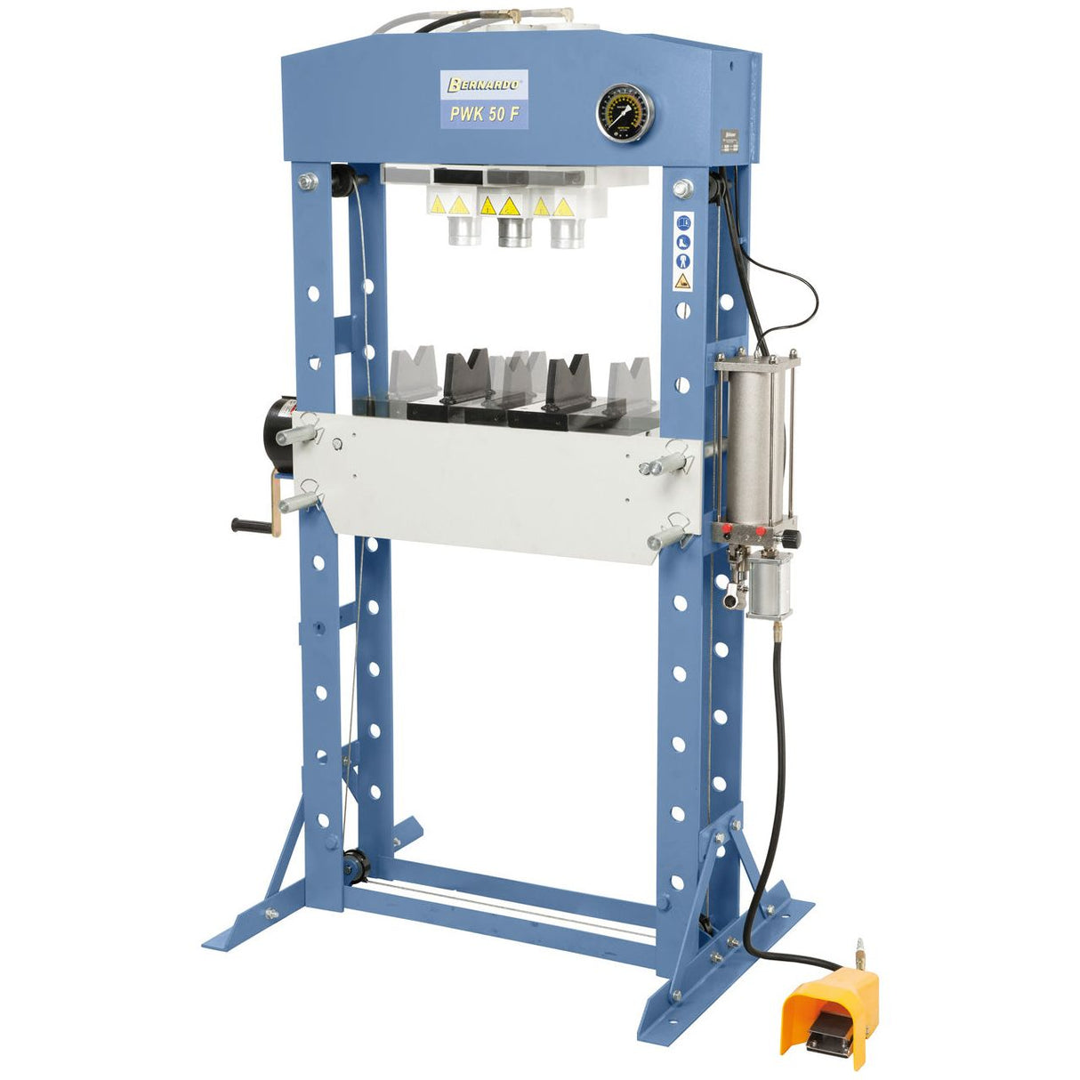 BERNARDO Pneumatische Werkstattpresse – Modell PWK 50 F