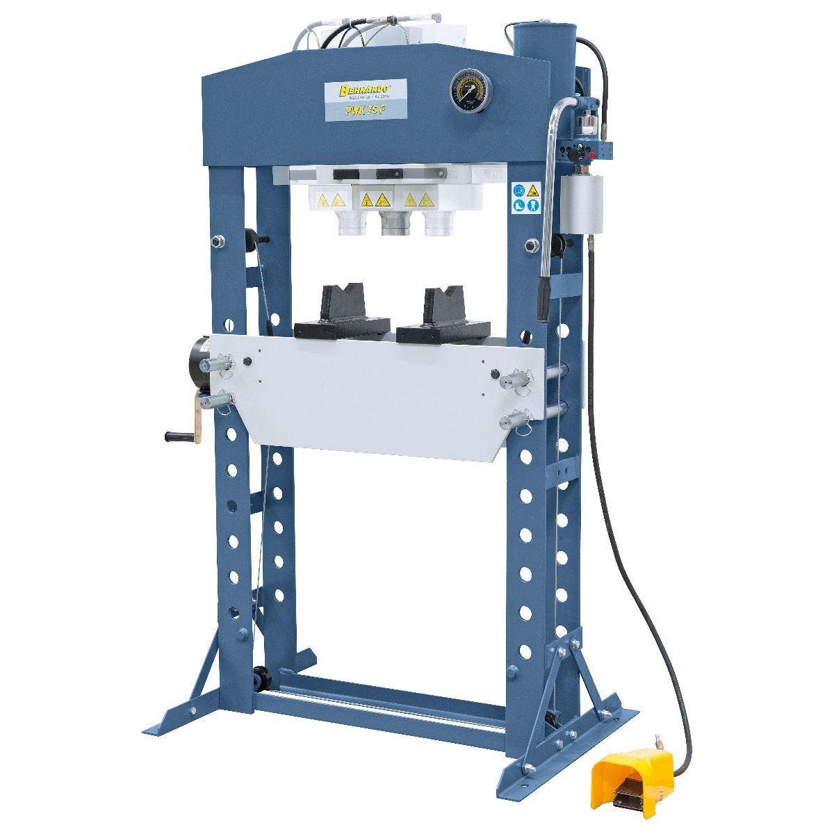 BERNARDO Pneumatische Werkstattpresse – Modell PWK 75 F