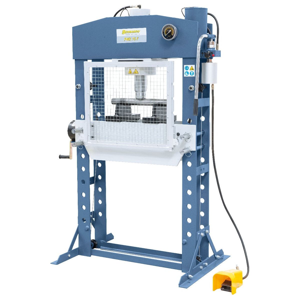 BERNARDO Pneumatische Werkstattpresse – Modell PWK 75 F