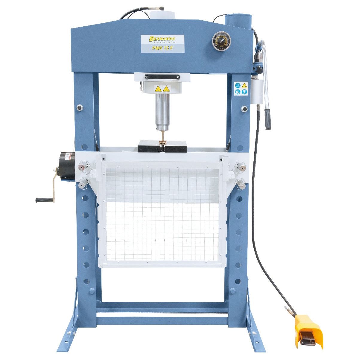 BERNARDO Pneumatische Werkstattpresse – Modell PWK 75 F