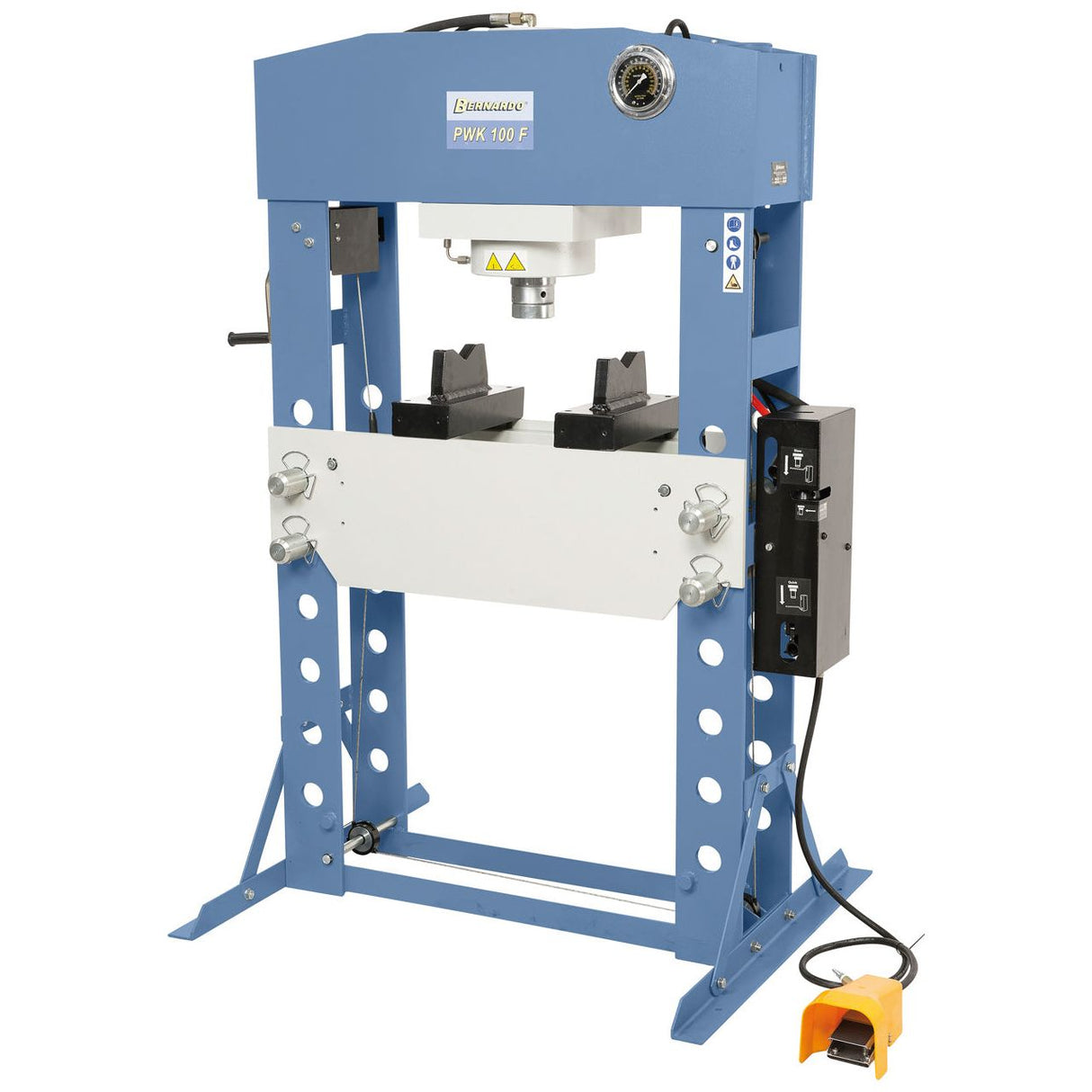 BERNARDO Pneumatische Werkstattpresse – Modell PWK 100 F