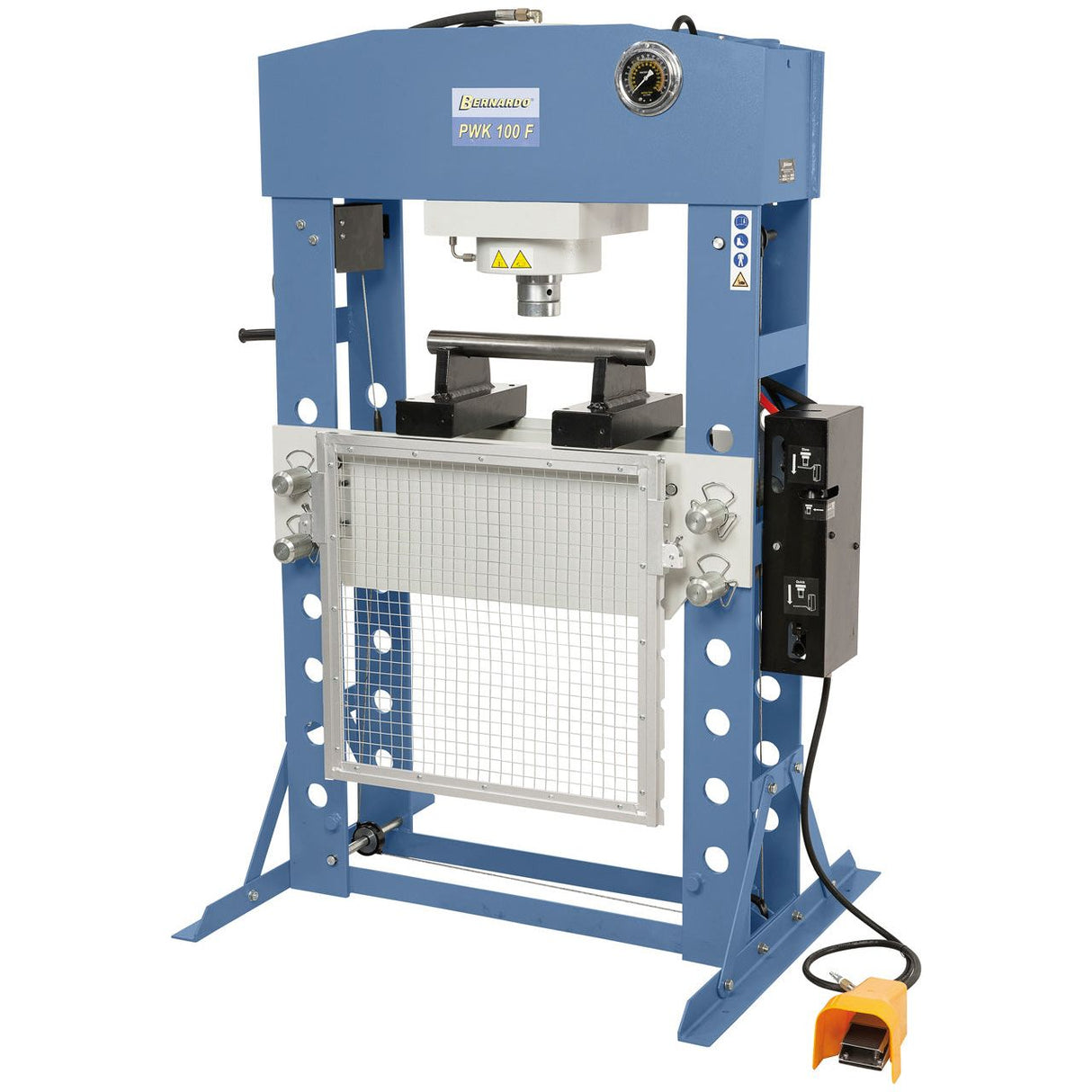BERNARDO Pneumatische Werkstattpresse – Modell PWK 100 F