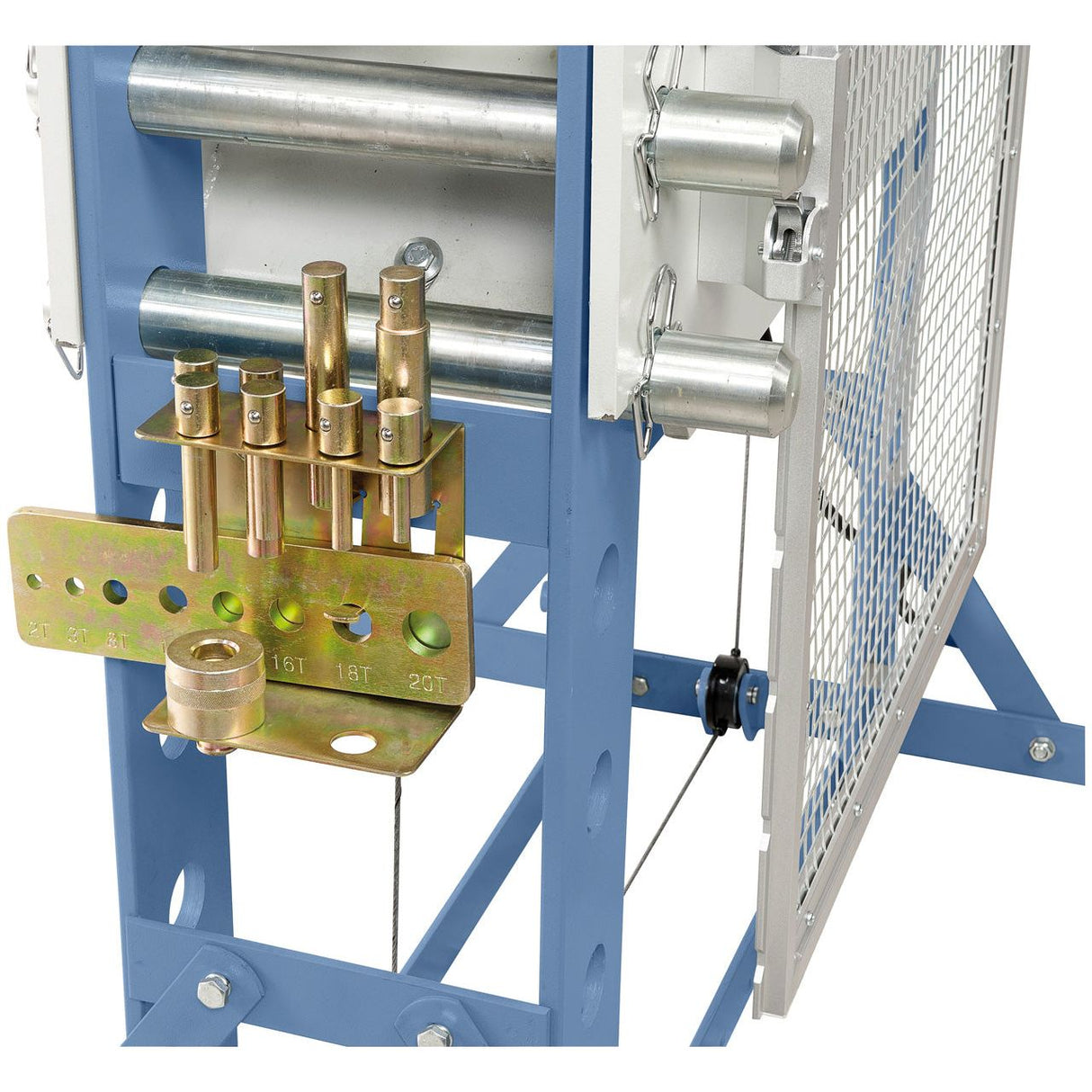 BERNARDO Pneumatische Werkstattpresse – Modell PWK 100 F