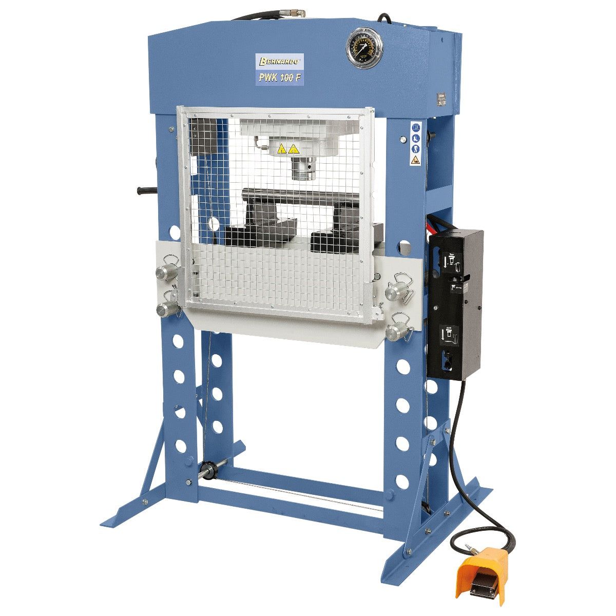 BERNARDO Pneumatische Werkstattpresse – Modell PWK 100 F